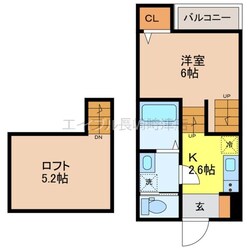 Signpost長崎外大前の物件間取画像